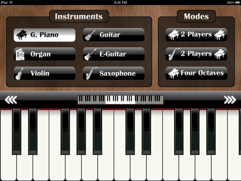 Pianolo für iPhone iPod touch und iPad