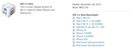 iOS 5.1 Beta 1 bringt keine Besserung beim iPhone Akkuproblem