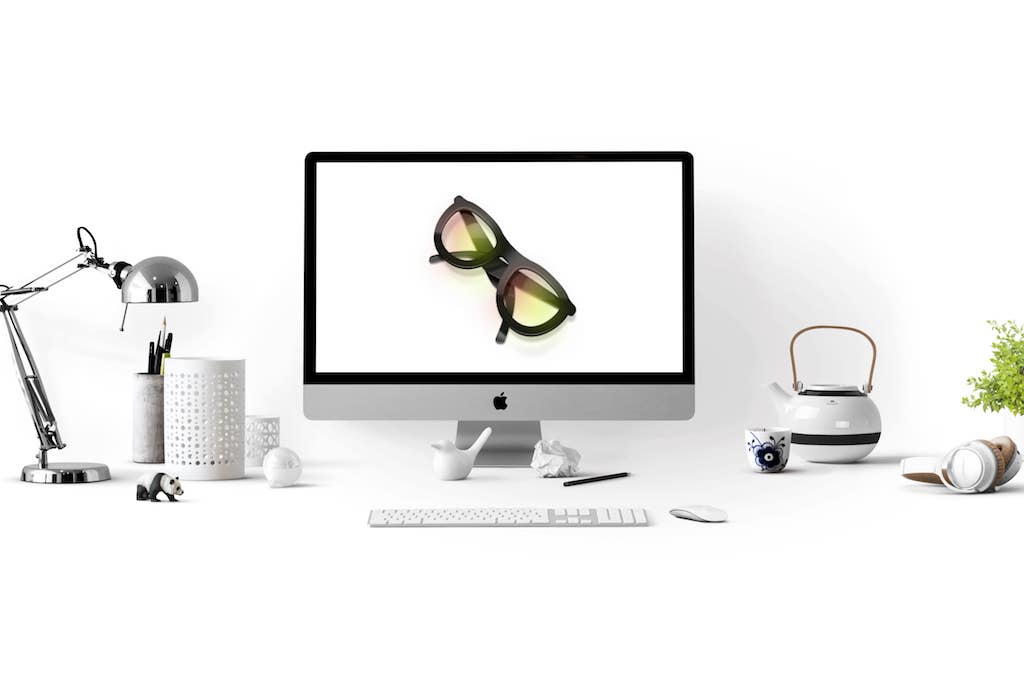 iMac mit Spectacle icon