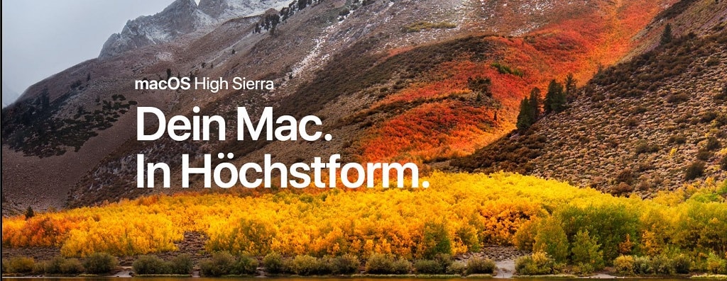 macOS High Sierra Banner