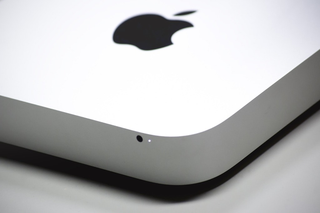 Apple Mac Mini close up