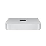 Apple 2023 Mac Mini Desktop-Computer M2 Chip mit 8‑Core CPU und 10‑Core GPU, 8GB Gemeinsamer Arbeitsspeicher, 256 GB SSD Speicher, Gigabit Ethernet. Kompatibel mit iPhone/iPad