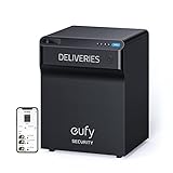 eufy Security, SmartDrop, Briefkasten für Pakete, Smarte Paketbox, App Benachrichtugung bei Zustellungen, mit 1080p Kamera, Fernbedienung, 24/7 Aufbewahrung, funktioniert mit allen Paketdiensten