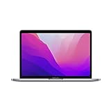 Apple 2022 MacBook Pro Laptop mit M2 Chip: 13' Retina Display, 8GB RAM, 256 GB SSD ​​​​​​​Speicher, Touch Bar, beleuchtete Tastatur, FaceTime HD Kamera. Kompatibel mit iPhone/iPad; Space Grau ​​​​​​​