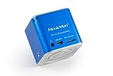 MusicMan mini Wireless Soundstation BT-X2 (MP3 Player, Bluetooth) blau