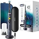 Oral-B iO Series 9 Elektrische Zahnbürste/Electric Toothbrush, 7 Putzmodi für Zahnpflege, Magnet-Technologie & 3D-Analyse, Farbdisplay, Lade-Reiseetui & Beauty-Tasche, Special Edition, Black Onyx