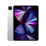 Apple 2021 iPad Pro (11-Zoll, Wi-Fi + Cellular, 128GB) - Silber (Generalüberholt)
