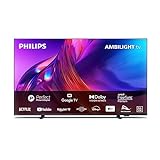 Philips Ambilight TV | 55PUS8508/12 | 139 cm (55 Zoll) 4K UHD LED Fernseher | 60 Hz | HDR | Dolby Vision | Google TV | VRR | WiFi | Bluetooth | DTS:X | Sprachsteuerung