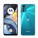 Motorola moto g22 Smartphone (6,5'-HD+-Display, 50-MP-Kamera, 4 GB/64 GB, 5000 mAh, Android 12), Iceberg Blue