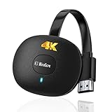 Wireless HDMI Dongle 4K, Miracast Display Adapter HDMI Screen Mirroring Display WiFi HDMI Adapter Connector Unterstützt Miracast/DLNA/Airplay für Android/i-OS/Windows/Mac OS/HDTV/Monitor/Projekt