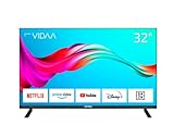 DYON Smart 32 VX 80 cm (32 Zoll) Fernseher (HD Smart TV, HD Triple Tuner (DVB-C/-S2/-T2), App Store, Prime Video, Netflix, YouTube, DAZN, Disney+) [Mod. 2022]