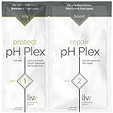 pH Plex 1 protect & 2 repair - Haarpflege-Set für Schutz & Reparatur beim Färben, Entfärben und Blondieren, repariert geschädigtes Haar, geeignet für alle Haartypen für ein optimales Haargefühl