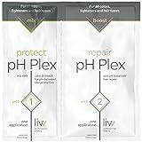 pH Plex 1 & 2 - Schutz & Reparatur Haarpflege-Set | schützt das Haar während des Färbens/Bleichens | repariert geschädigtes Haar | geeignet für alle Haartypen für ein optimales Haargefühl