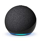 Zertifiziert und generalüberholt Echo Dot (5. Generation, 2022) | Smarter Bluetooth Lautsprecher mit Alexa | Anthrazit
