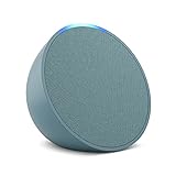 Echo Pop | Kompakter und smarter Bluetooth-Lautsprecher mit vollem Klang und Alexa | Blaugrün